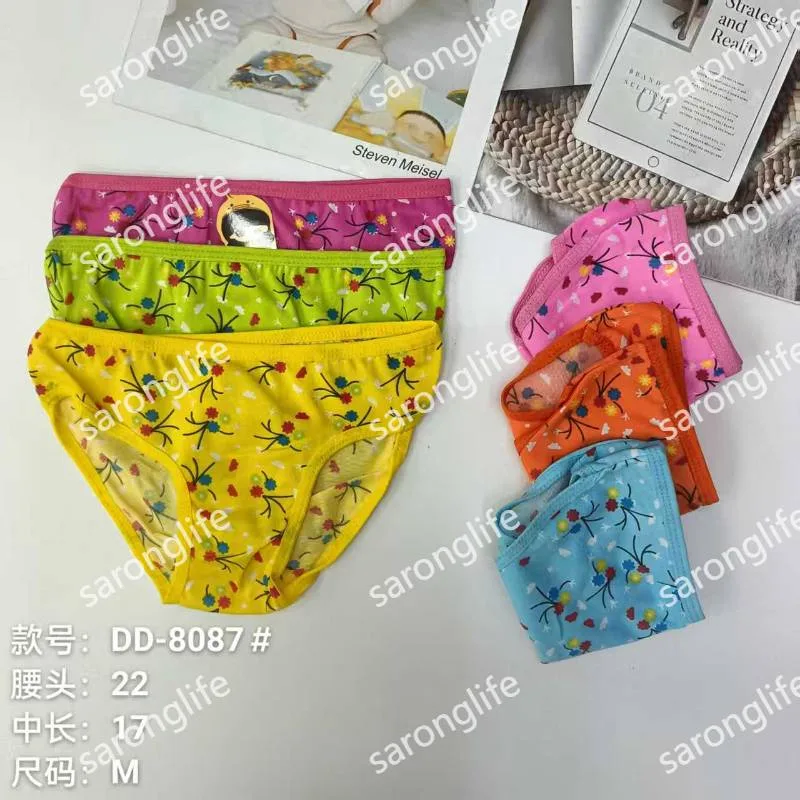 Women's Triangle Briefs with Colorful Plant Prints, Comfortable - Women Briefs