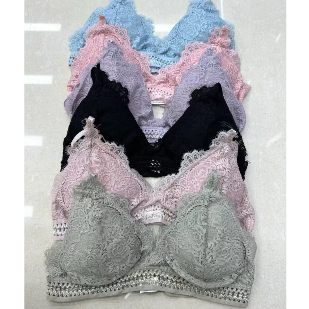 Women's Lace Buckle Back Padded Breathable Sexy Camisole - Vests