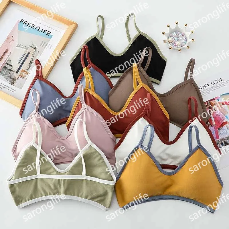 Women's Padded Camisole Bra Seamless Tube Top Vest - Vests