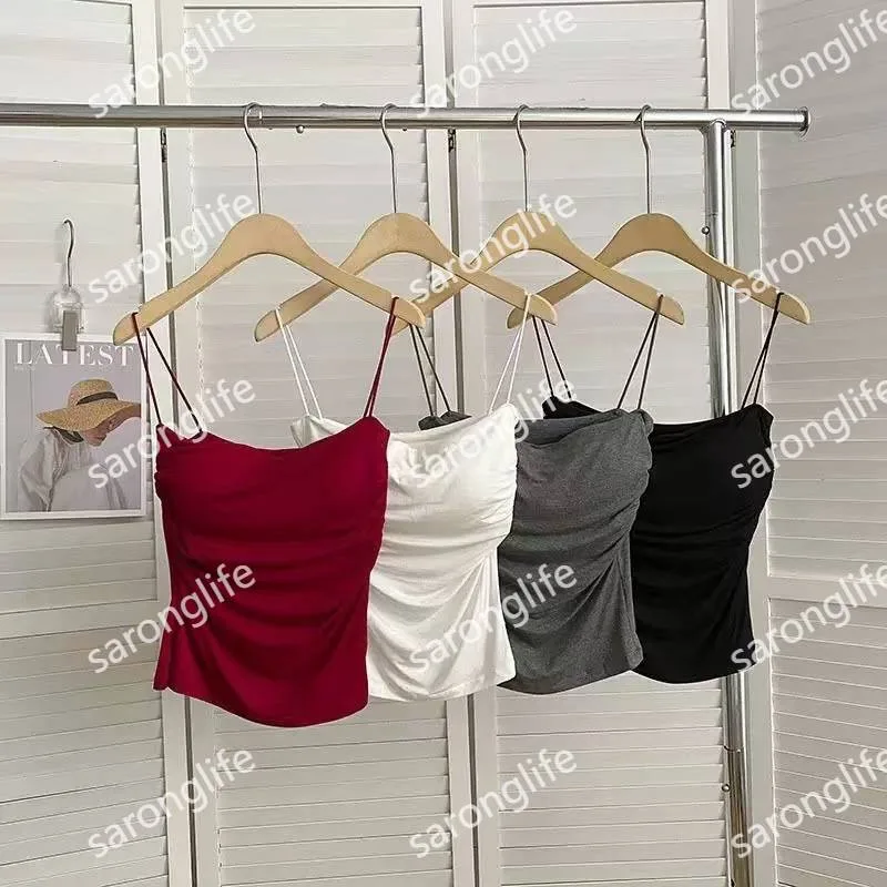 Women's Padded Camisole Tank Top Sexy Outerwear - Vests